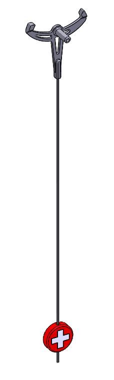 SWISSTIC [Pendelstange mit Anker und CH-Linse-A/B]