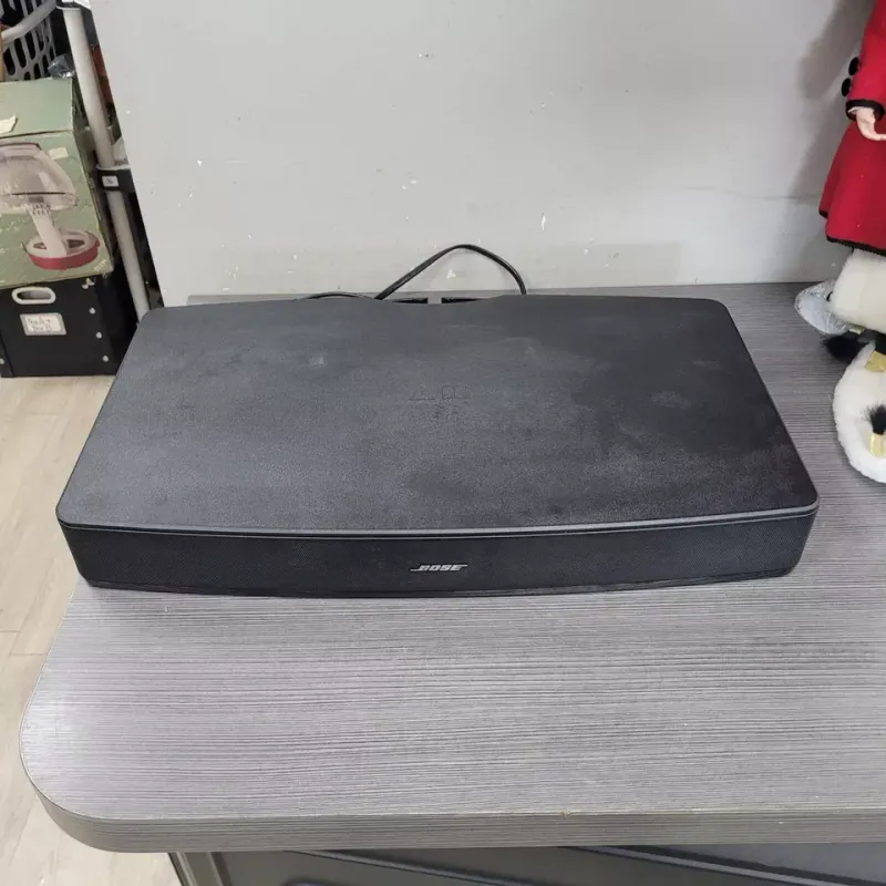 Bose Solo TV Sound System Black Tested WORKS WELLL 410376