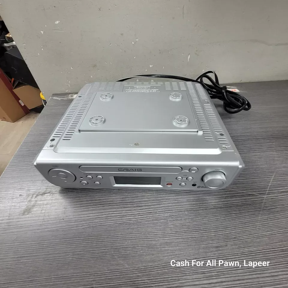 Craig Under Cabinet CD Player  CKR 1307 No Remote WORKS GREAT AM FM CD BLUETOOTH