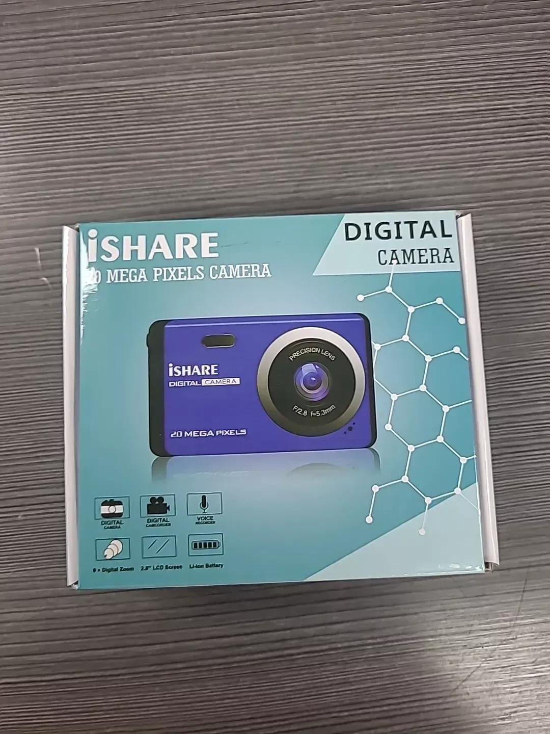 ISHARE Digital Camera 20 MEGA PIXELS, Precision Lens w Box