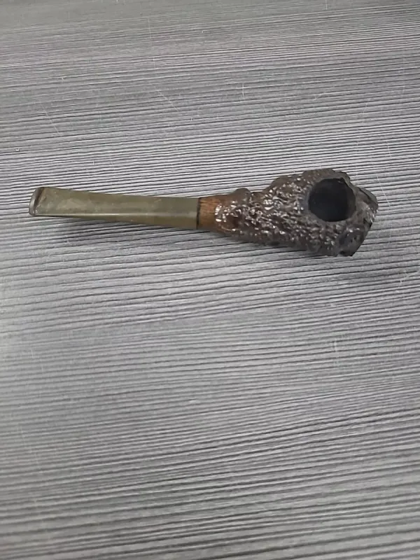 RaRe vintage rough smoking pipe estate LHS tree branch primitive 5 1/2"