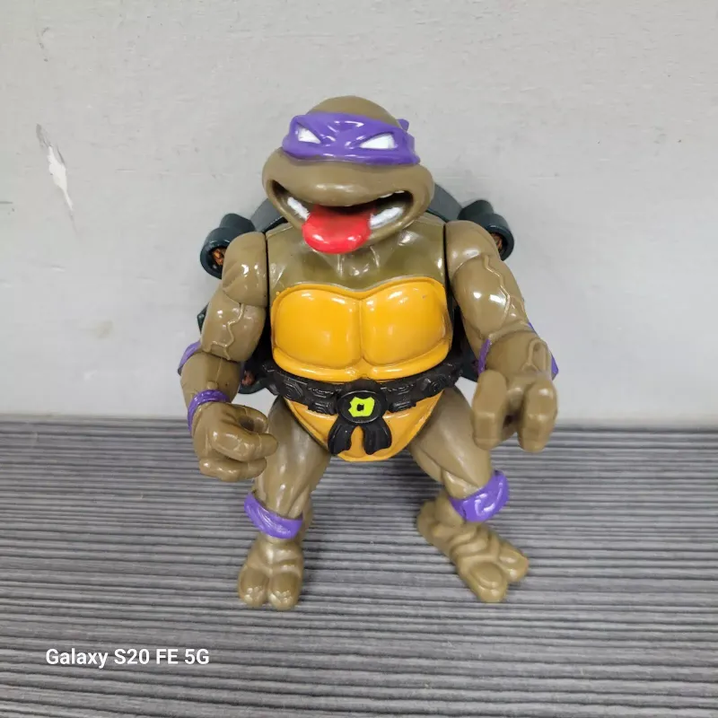 Vintage TMNT 1991 City Sewer Donatello Playmate Mirage Studios purple turtle