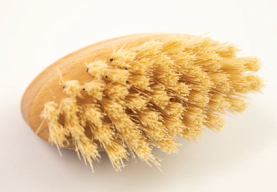 Sztywna szczotka do paznokci