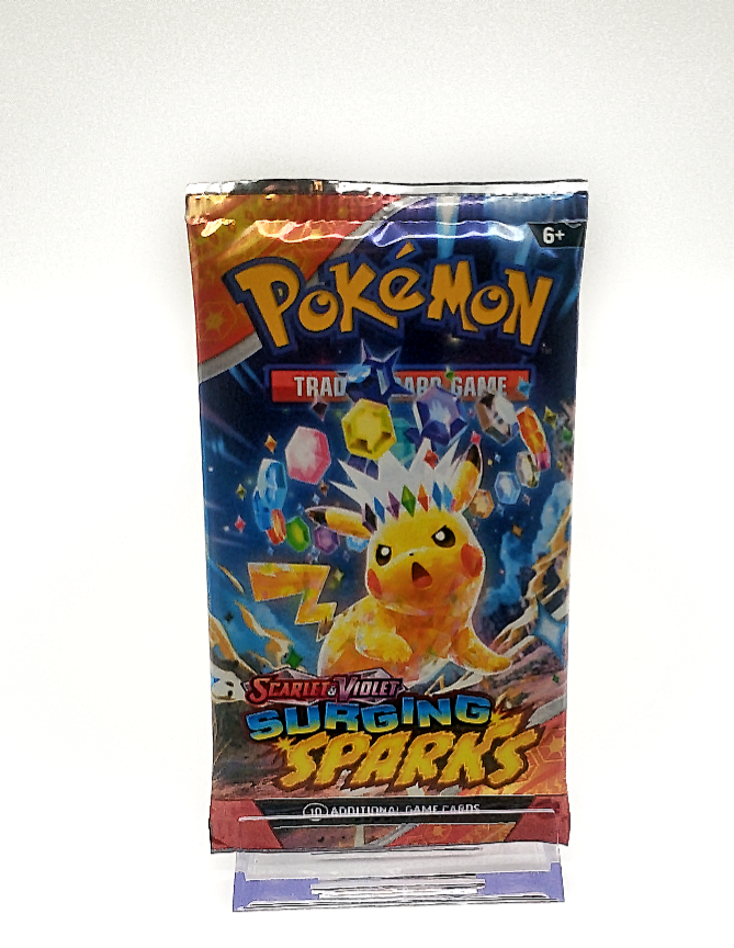 POKEMON SCARLET &amp; VIOLET SURGING SPARKS SINGLE BOOSTER PACK