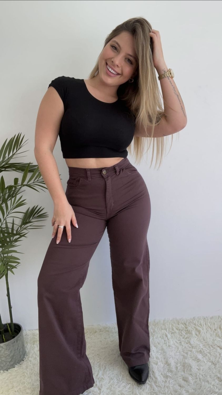 Wide Leg Choco