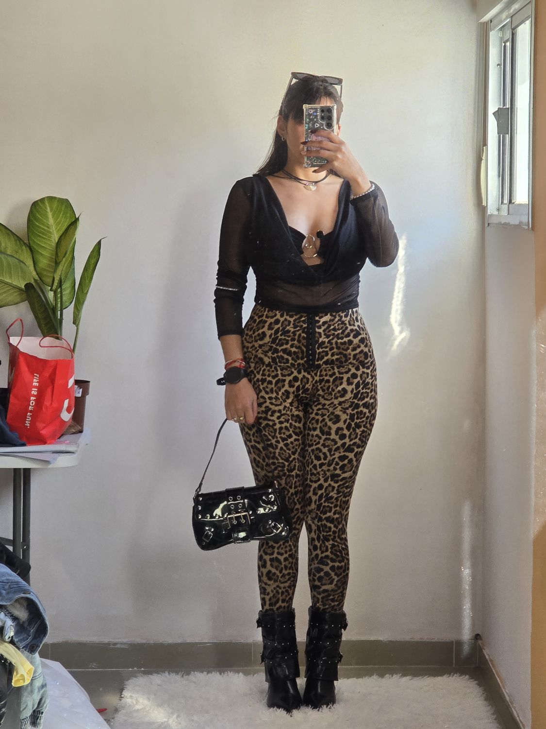 Calza Print c/faja