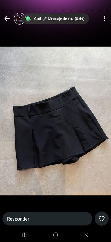Short Pollera Paty
