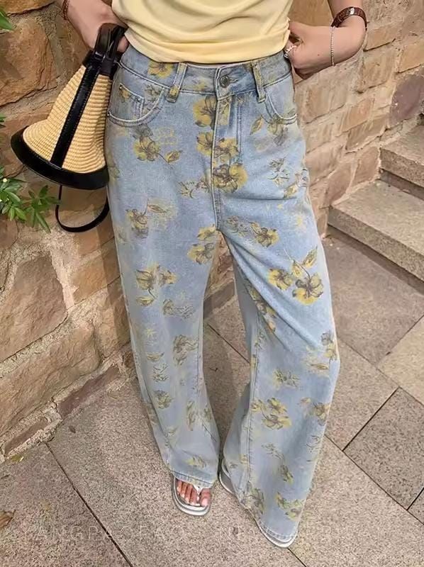 Denim Flower