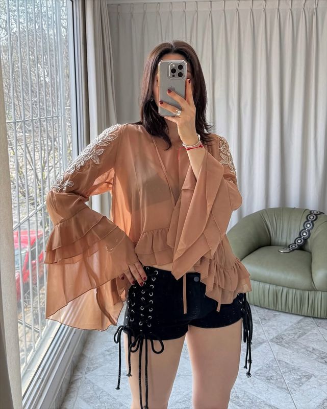 Blusa Mandarin