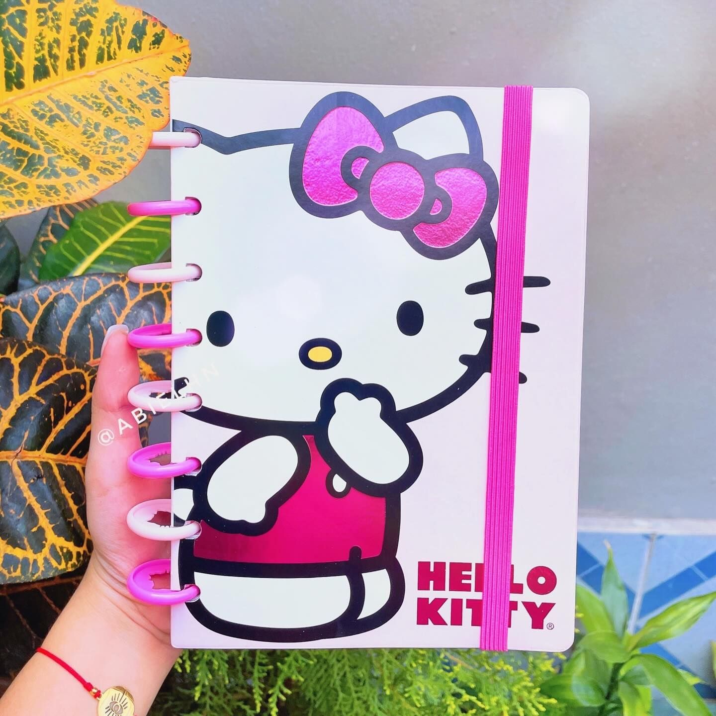 Libreta Kitty Discos A5