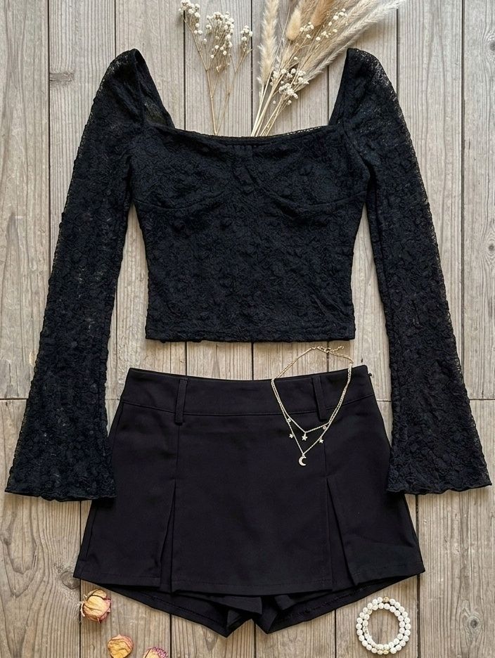 Short Pollera Sastrero