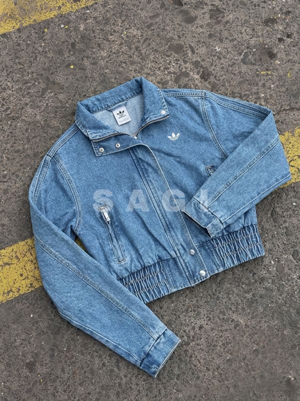 Campera Adidas Jeans Bordada