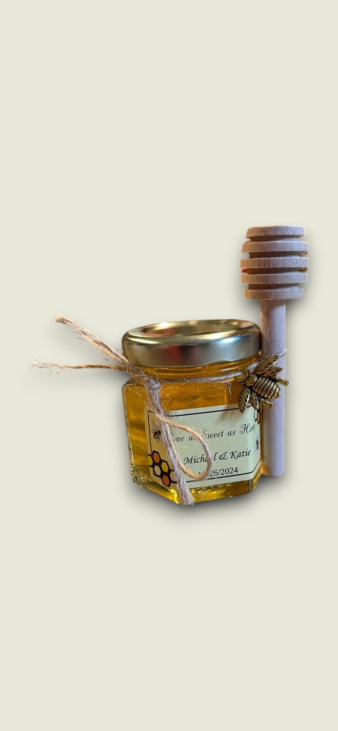 2oz Honey For Birthdays, Wedding Favors, Baby Showers And More