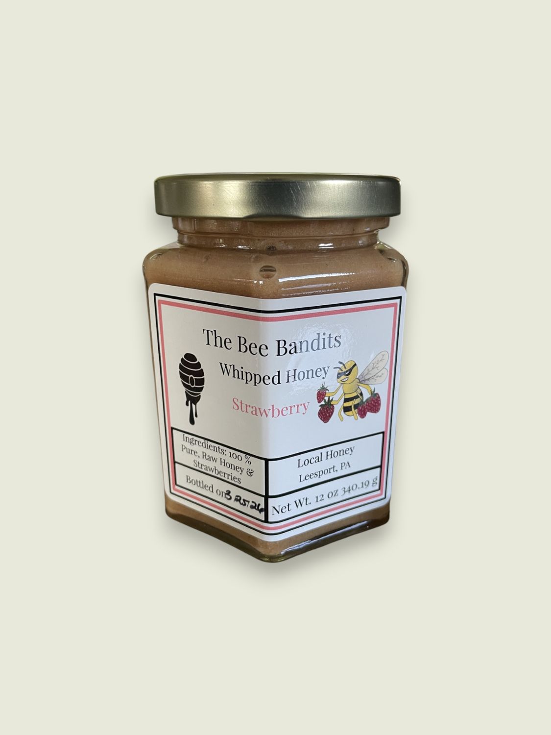 Strawberry Creamed Honey