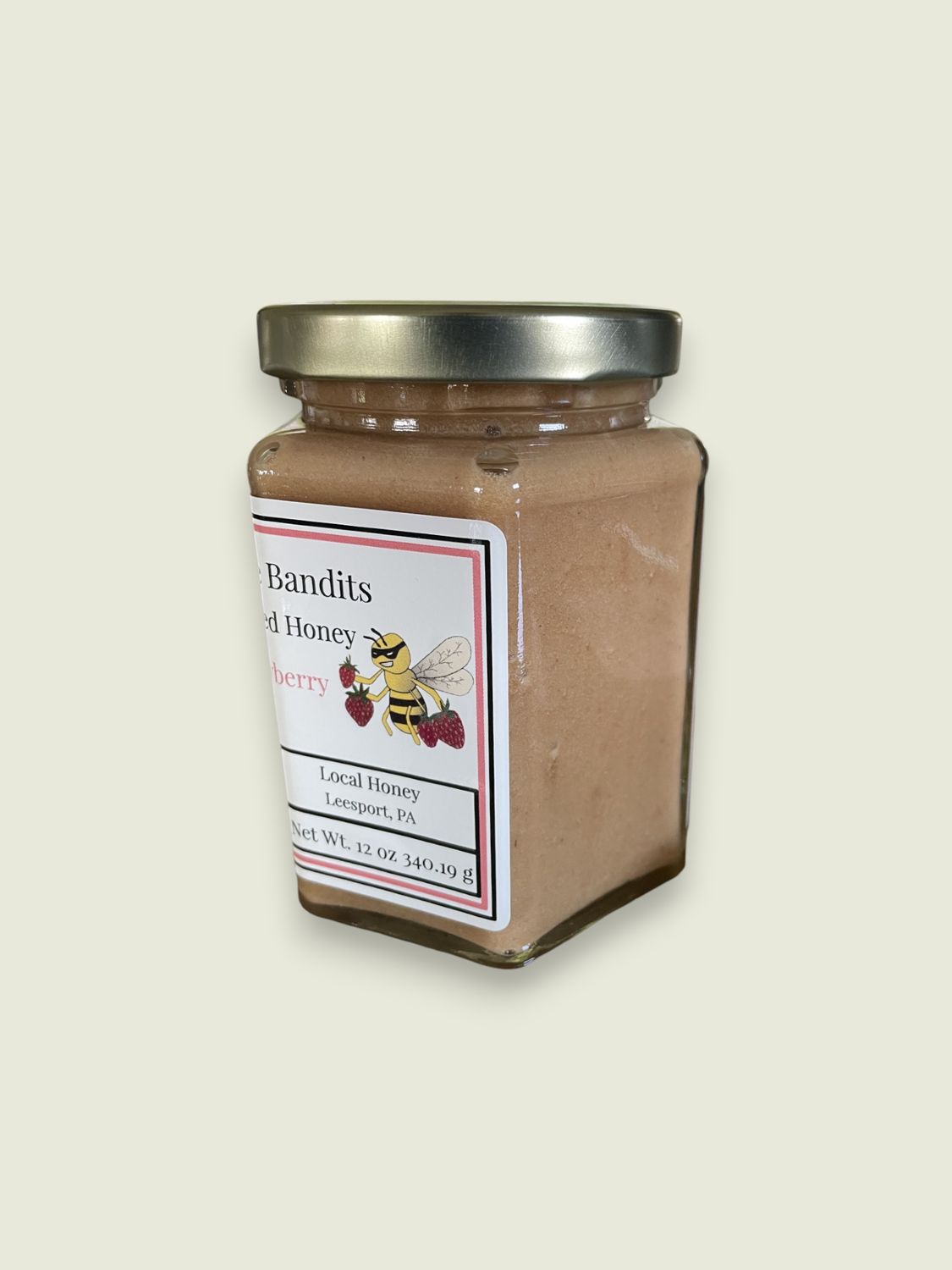 Strawberry Creamed Honey