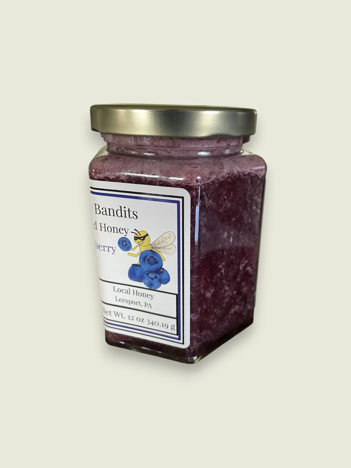 Blueberry Creamed Honey