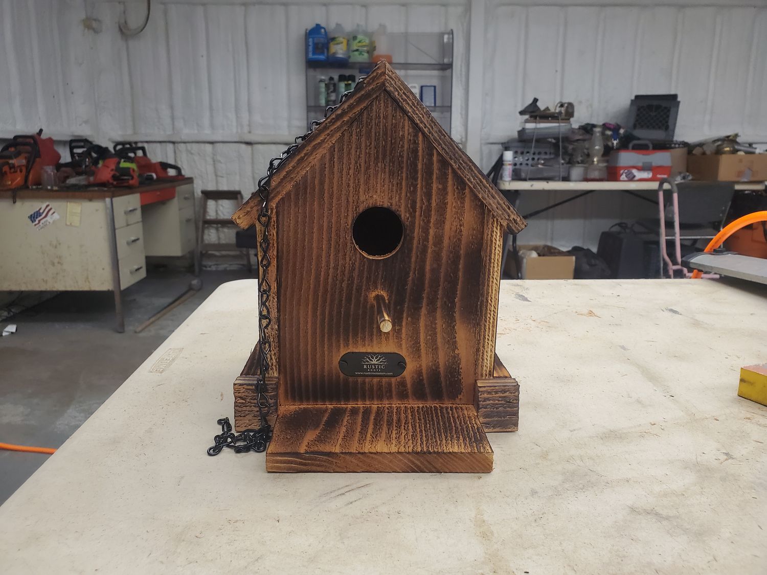 Handcrafted Wooden Birdhouse