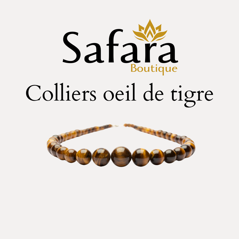 Colliers œil de tigre