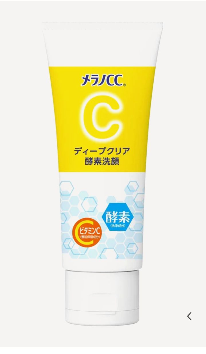 Melano CC Vitamin C Deep Clear Enzyme Face Wash 130g