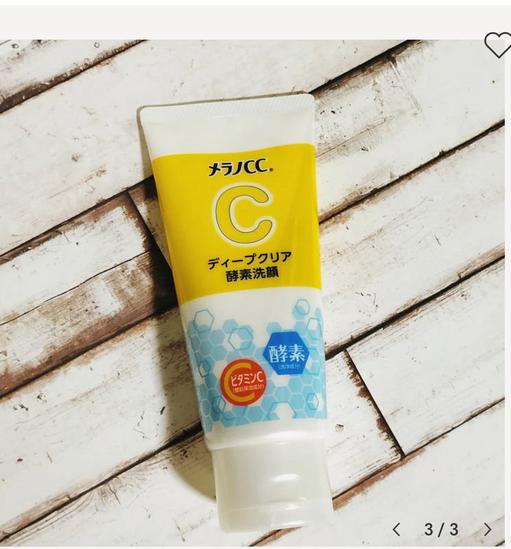Melano CC Vitamin C Deep Clear Enzyme Face Wash 130g