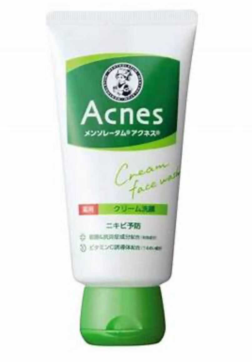 Acnes Rohto Mentholatum Facial wash 130g