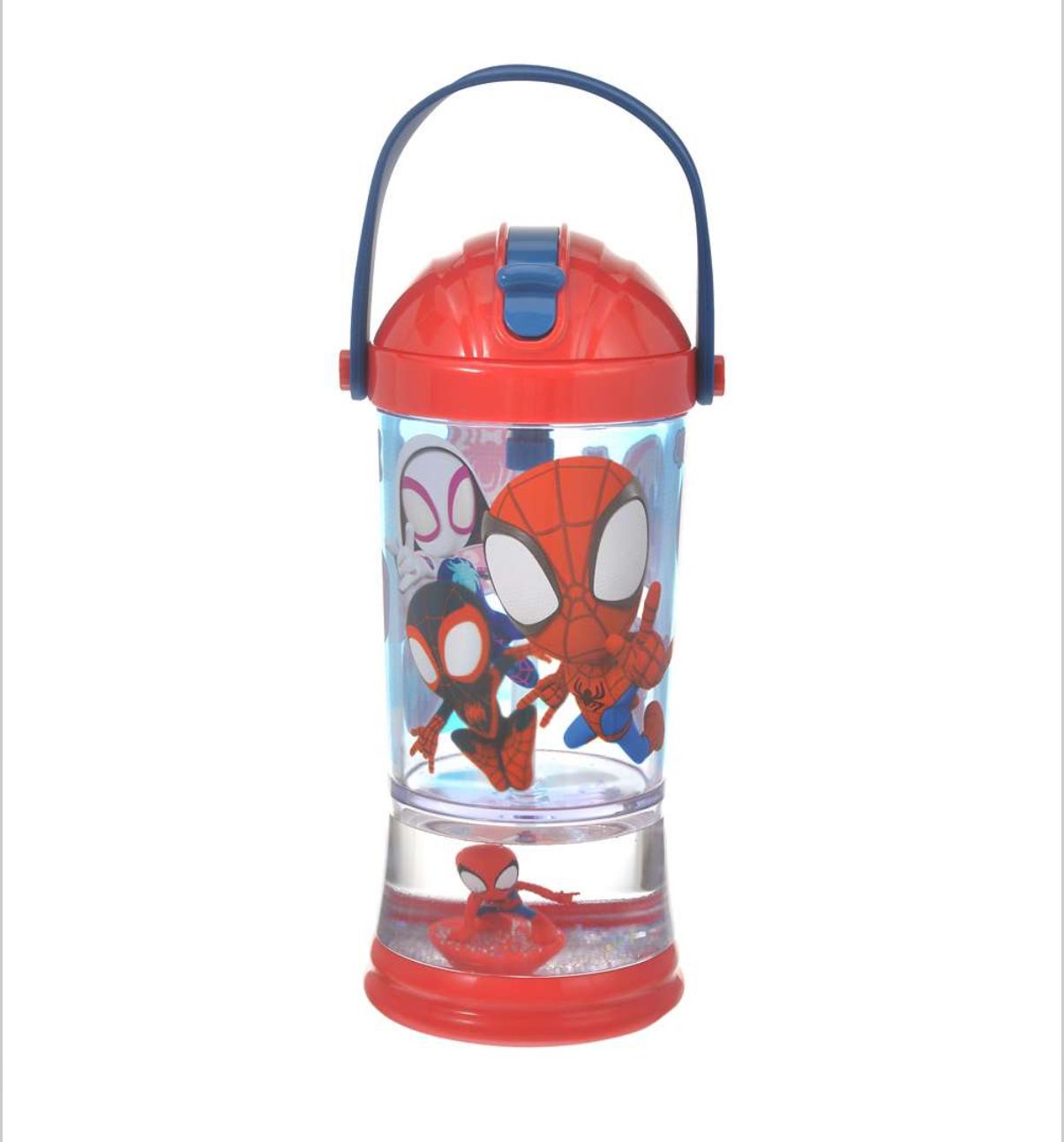 Kids Spider-Man, Miles Morales, Spider Gwen Water Bottle, Water Bottle, Snow Globe