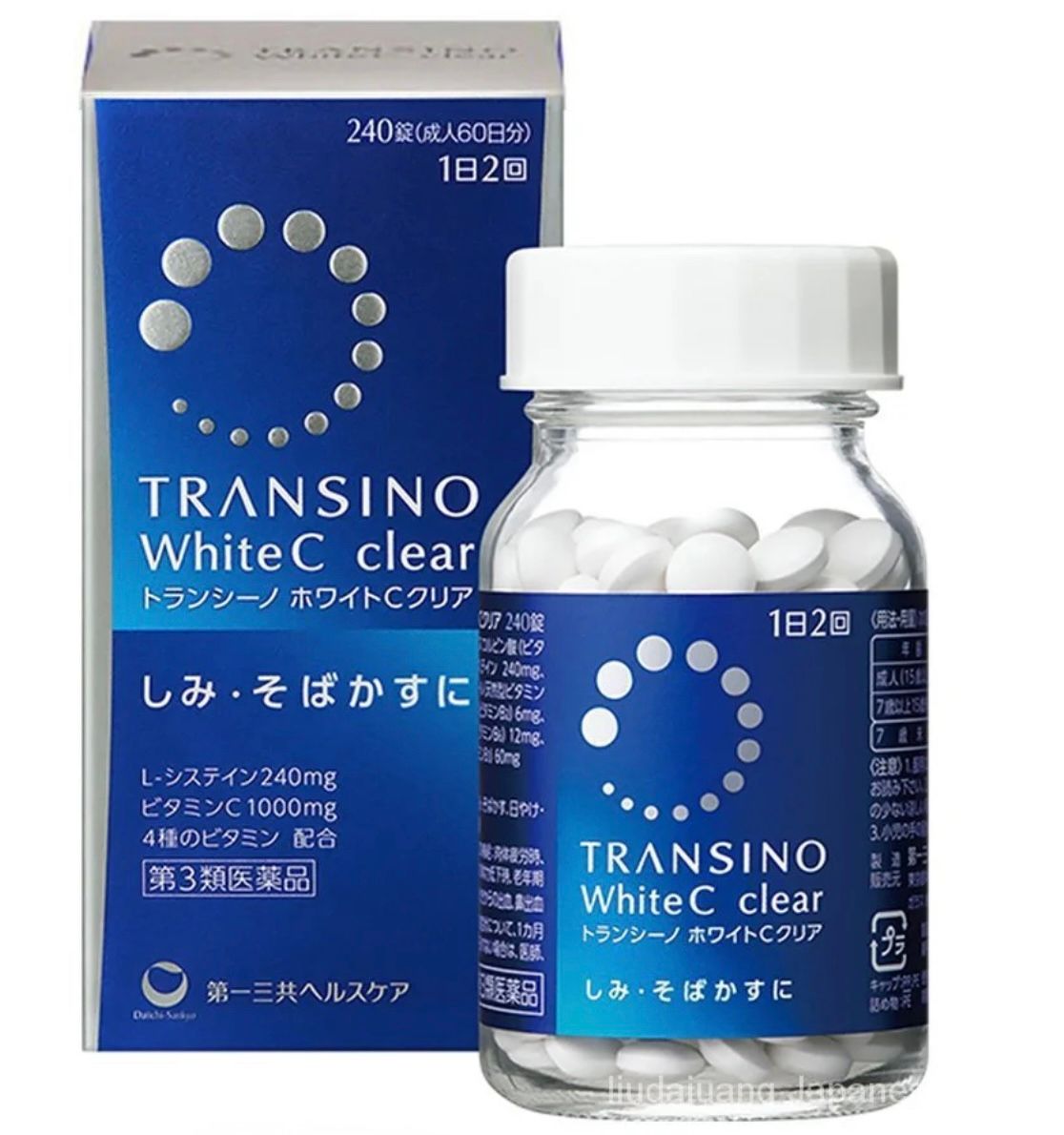 Transino White Clear C 240 tablets