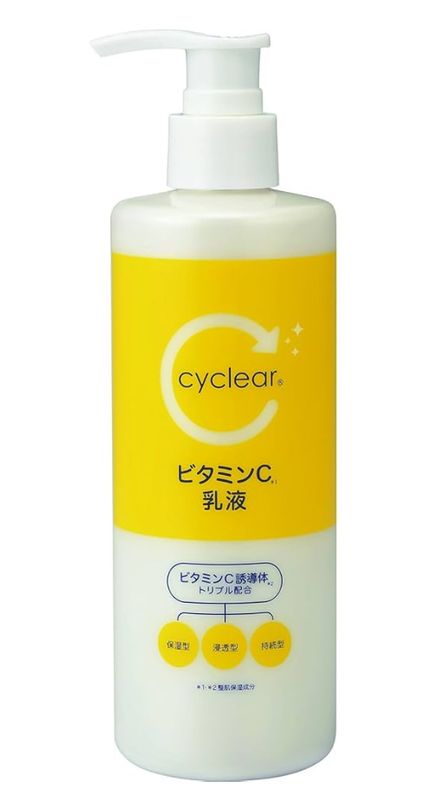 Cyclear Kumano Vitamin C Milk Lotion 400ml