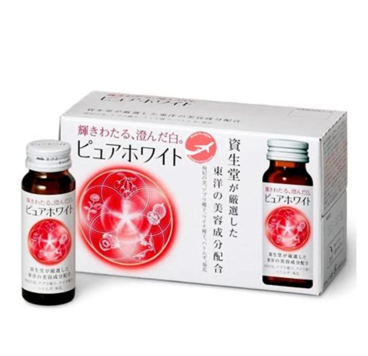 Shiseido Pure White Drink 50mlx10 bottles