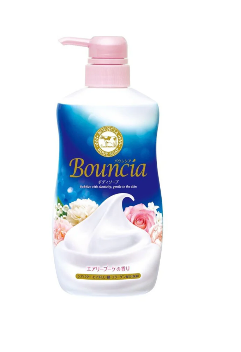 Bouncia Body Soap Wash Airy Bouquet 480ml