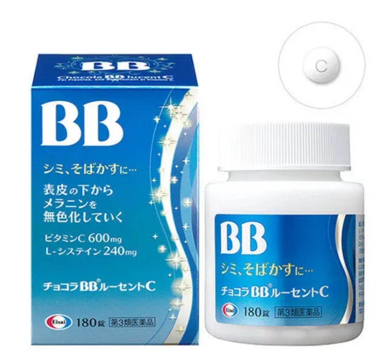 BB Chocola Lucent C Anti- Freckle Supplement 180 Tablets