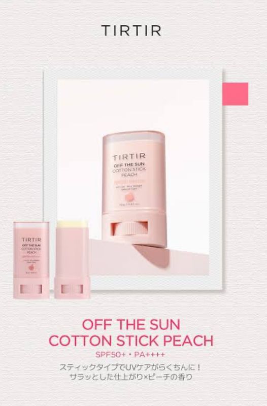 Tirtir – Off The Sun Cotton Stick Floral Scent