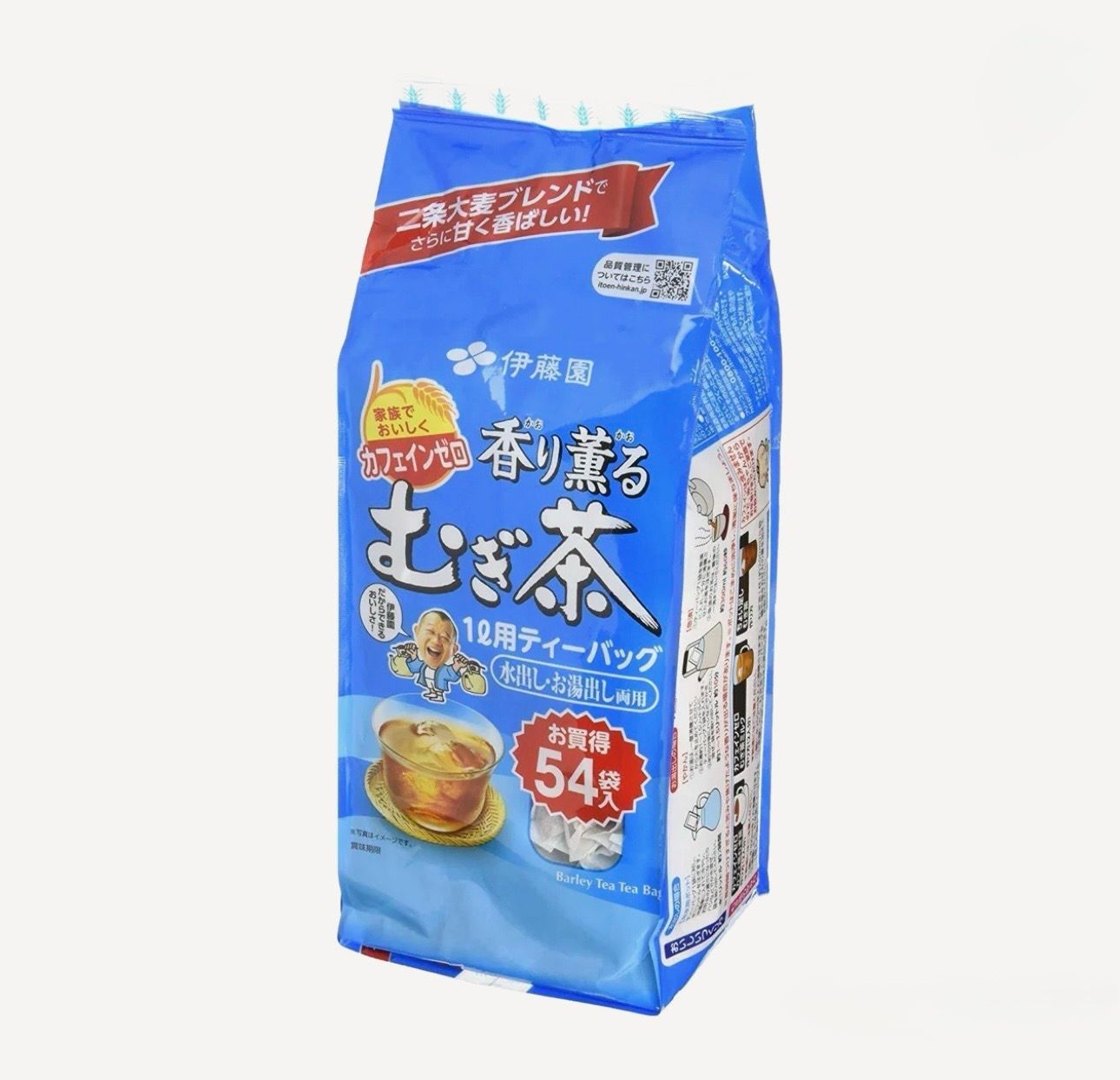 Itoen Mugicha Roasted Barley Tea    Caffeine-Free 54 bags