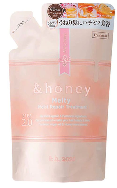 &amp;honey Melty Moist Repair Treatment Refill 2.0 (Japanese Honey Conditioner) 350g