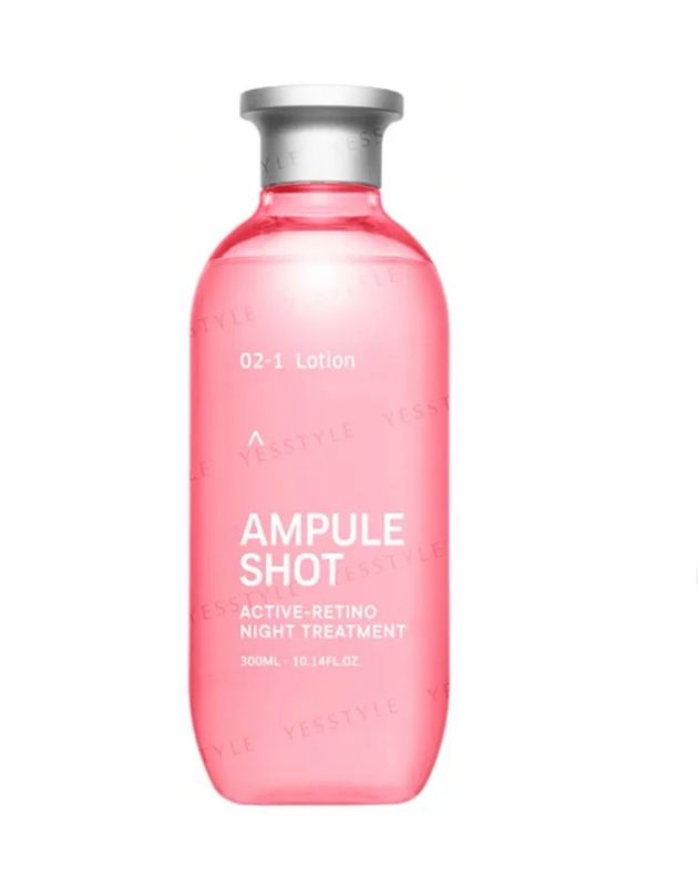 Ampule Shot Active-Retino Night Treatment Lotion 300ml