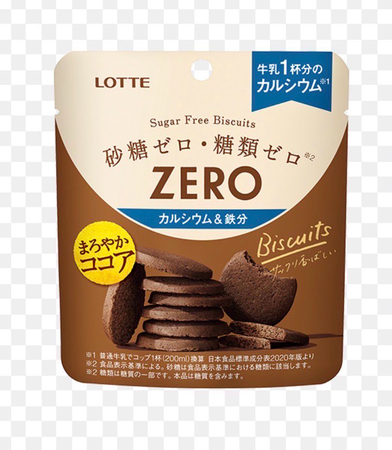 Lotte ZERO Sugar-Free Biscuits 26g