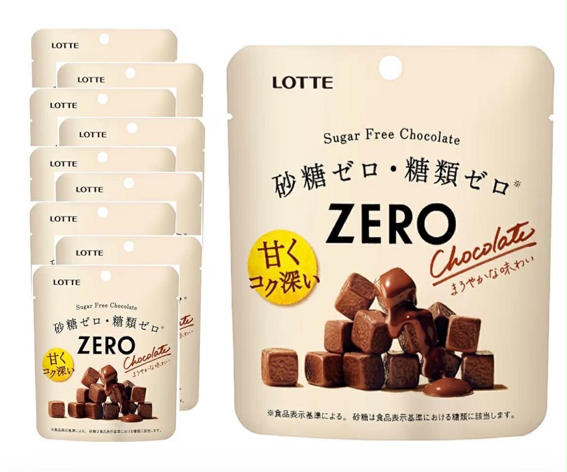 Lotte Zero Sugar-free Chocolate Milk 40g