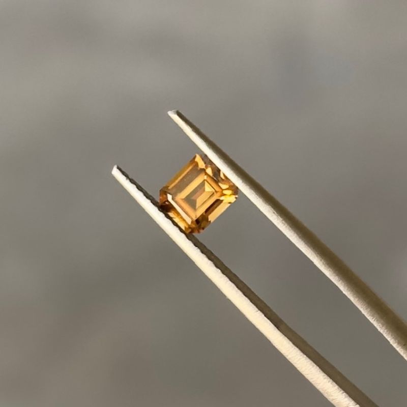 0.95ct Orange Australian Zircon