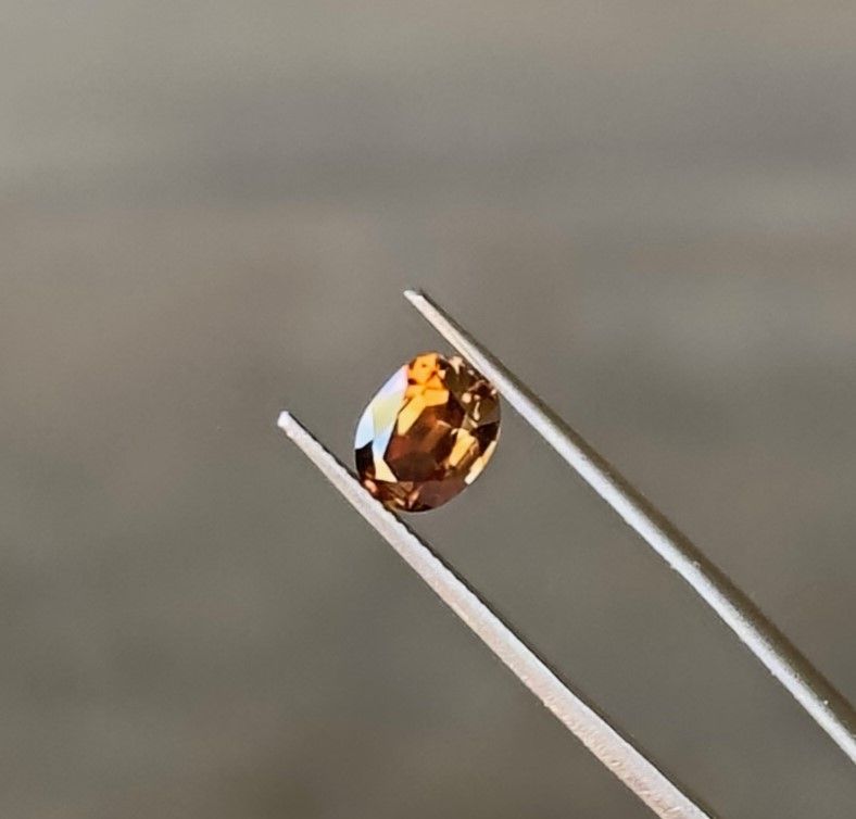 1.9ct Orange Australian Zircon