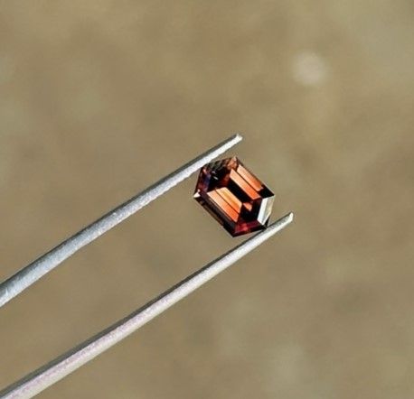 2.05ct Red Australian Zircon