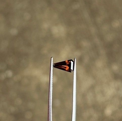 0.9ct Orange Australian Zircon