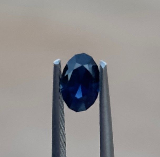 0.8ct Blue Australian Sapphire