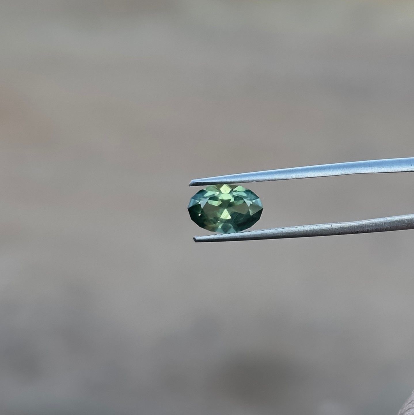 1.51ct Green Australian Sapphire