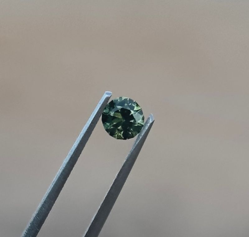 0.45ct Green Australian Sapphire