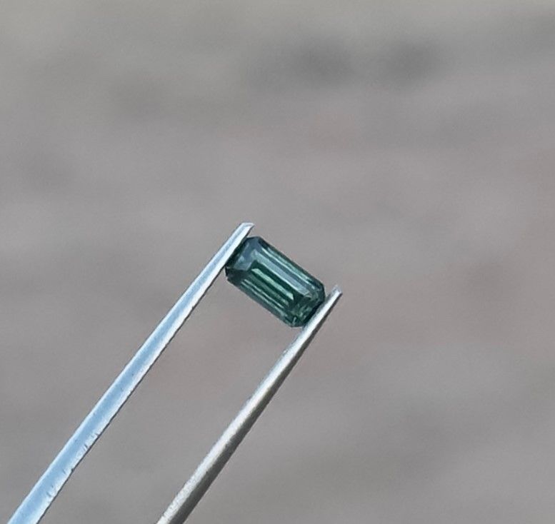 0.81ct Green Australian Sapphire