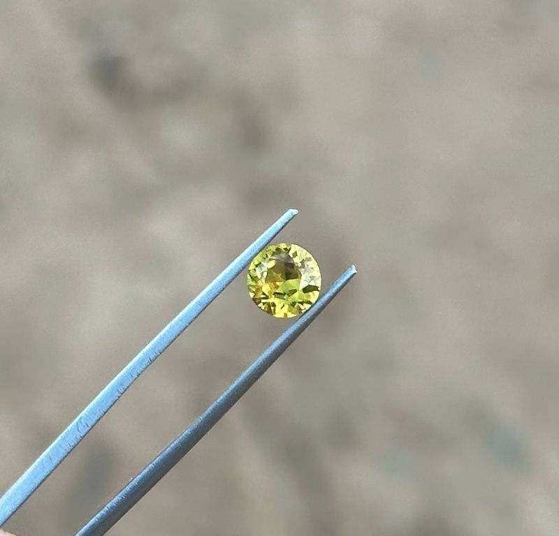 1.15ct Golden Yellow Australian Sapphire
