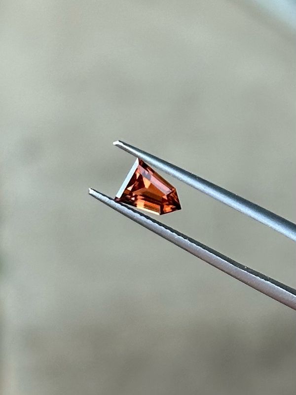 1.25ct Orange Australian Zircon