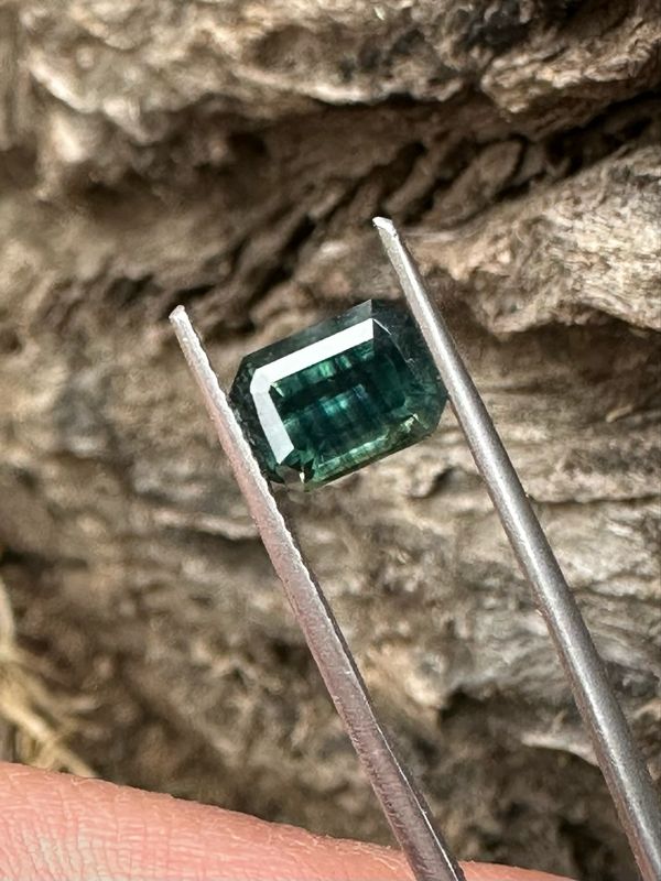 2.25ct Green Australian Sapphire