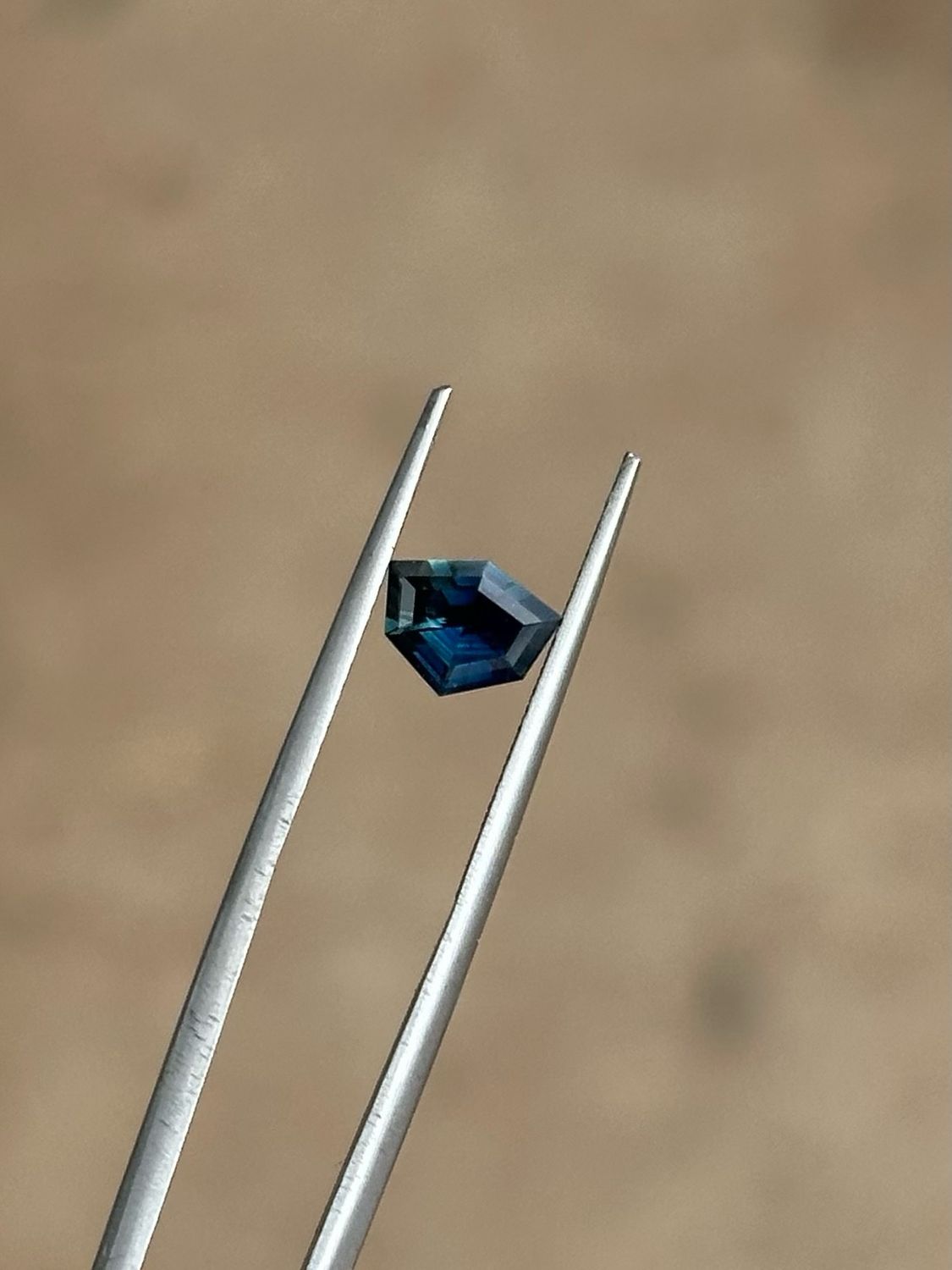 0.7ct Australian Parti Sapphire