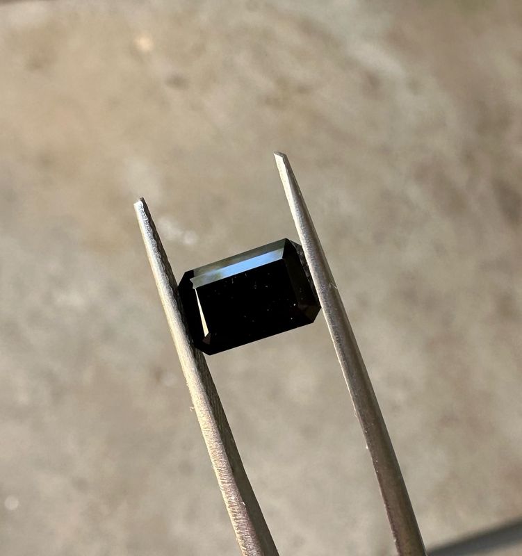 1.85ct Black Australian Spinel